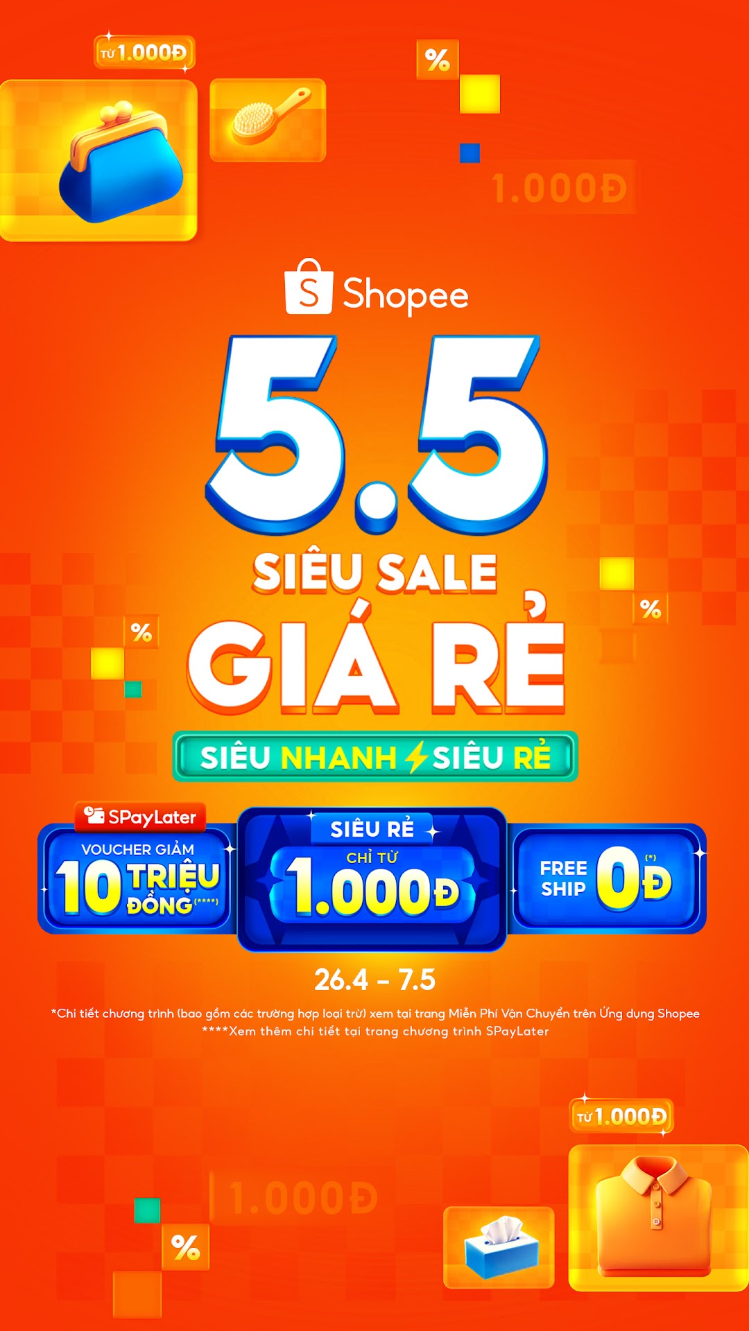 Shopee 5.5 Giá Siêu Ưu Đãi mod apk screenshot 2