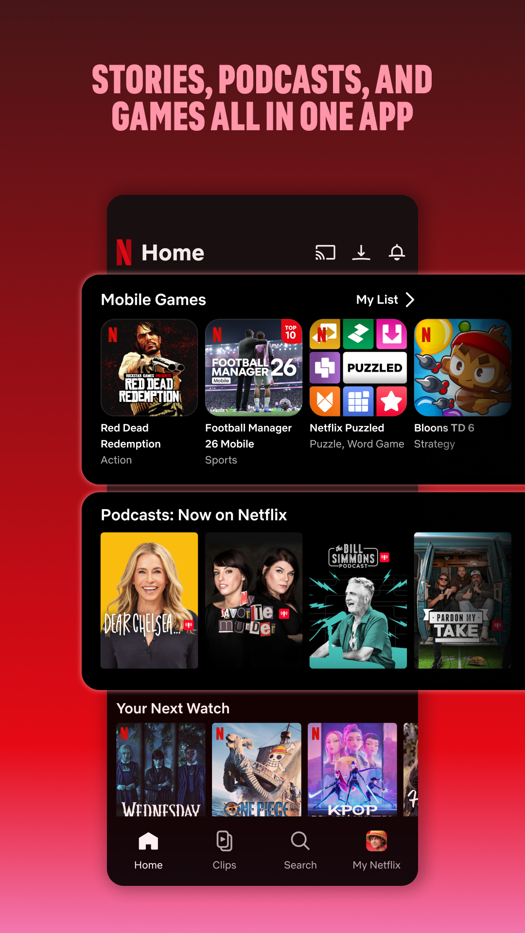 Netflix mod apk screenshot 2