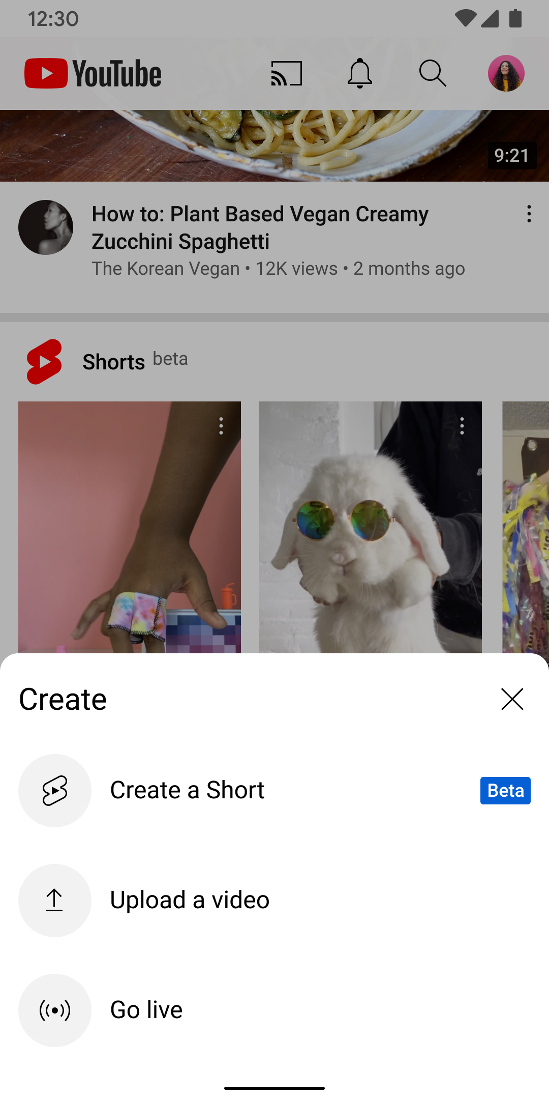 YouTube screenshot 1