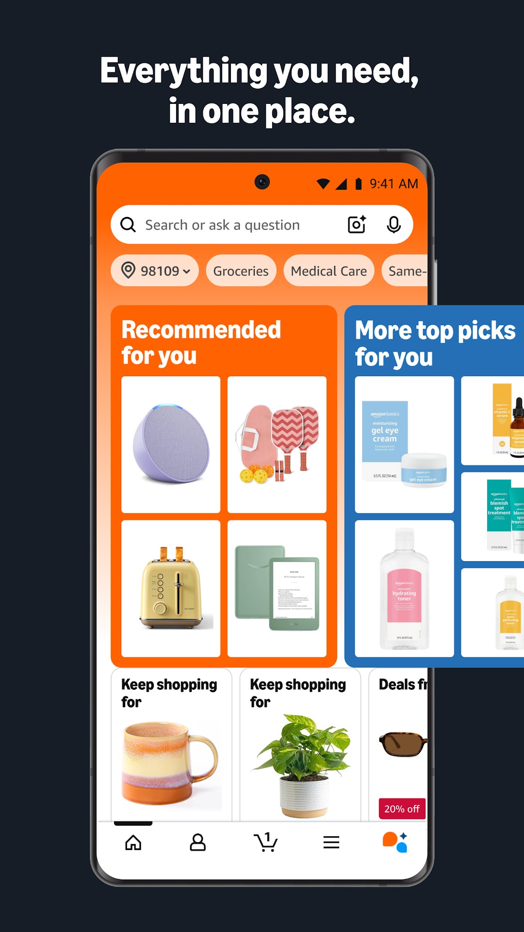 Amazon Shopping mod apk screenshot 1