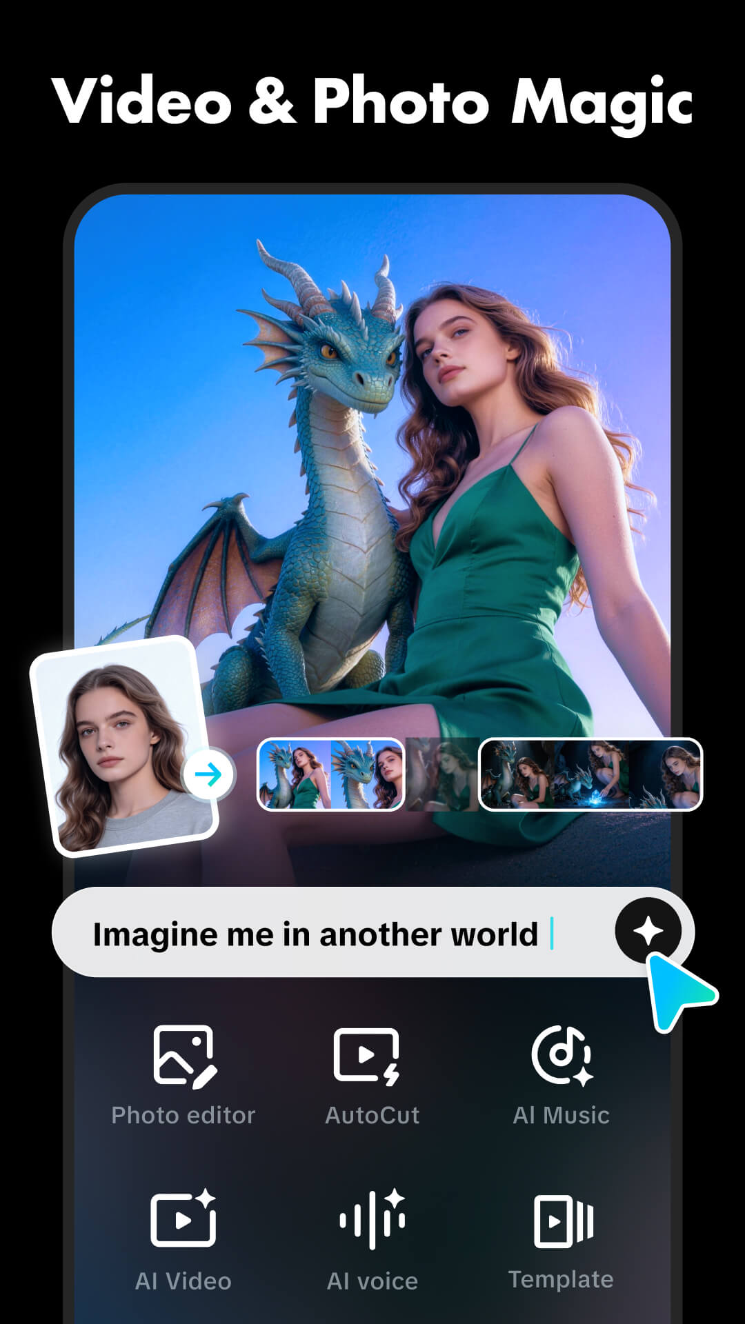 CapCut - Video Editor mod apk screenshot 1