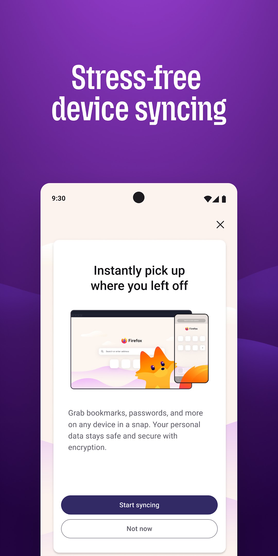 Firefox Fast & Private Browser mod apk screenshot 5