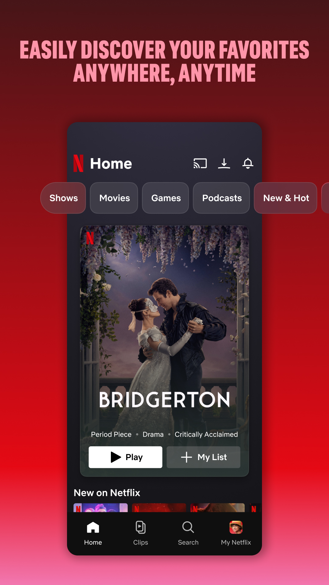 Netflix mod apk screenshot 1
