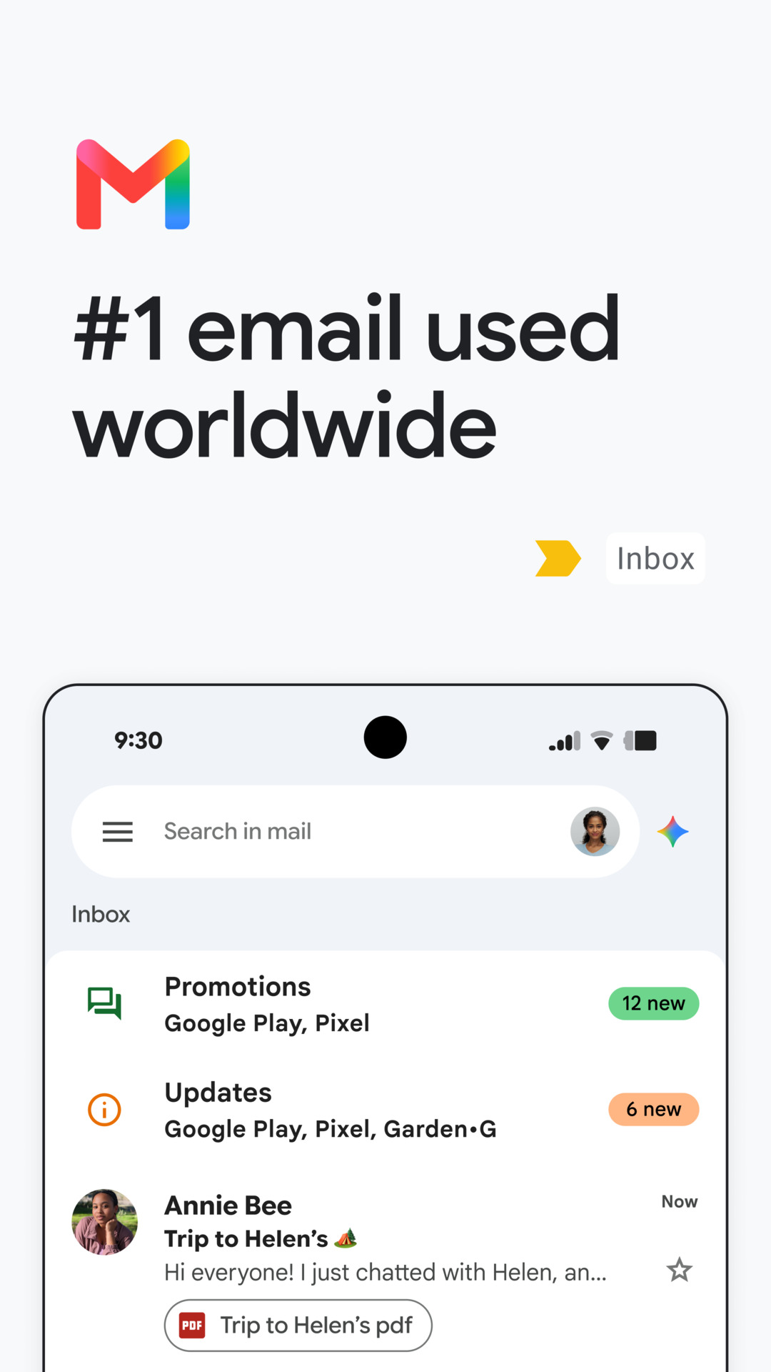 Gmail mod apk screenshot 1