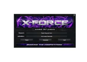 X-force Keygen 2017 + hướng dẫn crack Autocad 2017