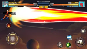game Super Stickman Dragon Warriors mod