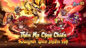 tai game Loạn Thế 3Q Thần Ma Lệnh OEG mod apk