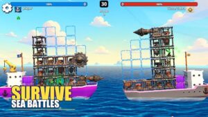 tai game Ship Clash Pirate Defense mod apk